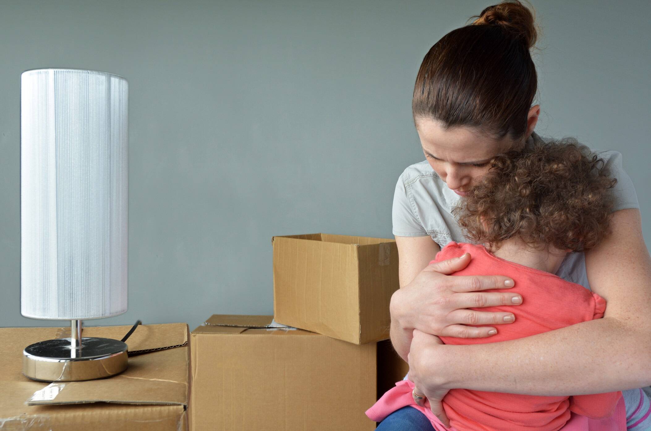 Vivienda social. Desalojo con menores