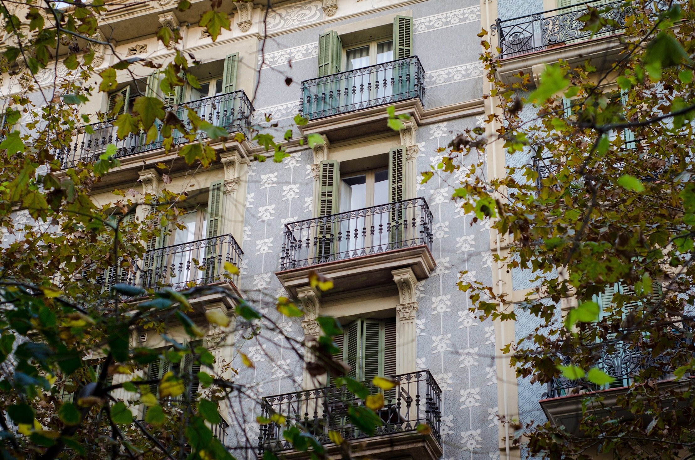 Terraza cubierta del edificio